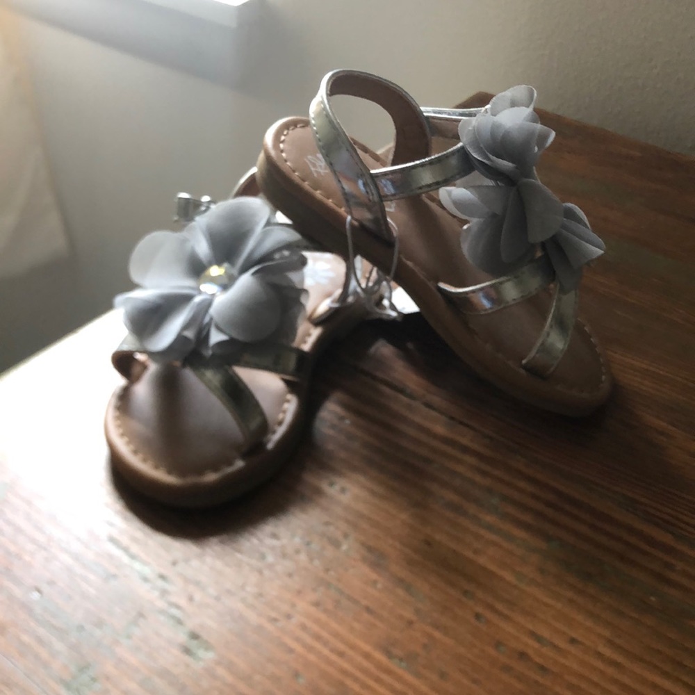Flower toddler girl sandal